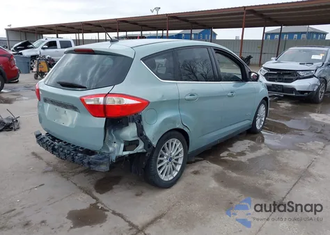 2013 Ford C-Max Hybrid Sel z USA, uszkodzony, nr VIN 1FADP5BU1DL502844